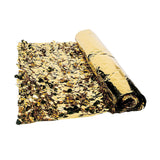 Gold Metallic Floral Sheeting Backdrop Party Decor 1 Piece