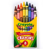 Classic Color Pack Crayons, Tuck Box, 8 Colors/Box