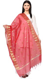 Weavers Villa Women's Banarasi Poly Silk Woven Dupatta, 2.25 Mtrs