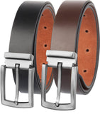 Zoro Vegan Leather Belts For Men | Pack Of 2 | TmbrTmbk04 | Size 32