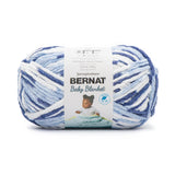 Bernat BABY BLANKET BB Blue Dreams Yarn - 1 Pack of 10.5oz/300g - Polyester - #6 Super Bulky - 220 Yards - Knitting/Crochet
