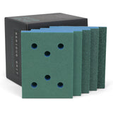 Serious Grit - 3 x 4 Foam Sanding Pads - P120-600 Assorted Finish Grit - 5mm High Density Foam - Hook & Loop Backing - Fits Surf