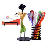 D&V Engineering Pen pencil stand, Visiting card holder for office table, desk organizer for office