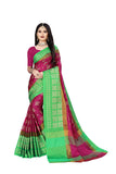 OM SAI LATEST CREATION Soft Cotton & Silk Saree For Women Half Sarees Under 349 2020 Beautiful For Women saree free size with bl