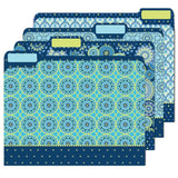 BLUE HARMONY FILE FOLDERS