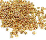 Perlin Glass Seed Beads 2mm 11/0 Round Mini Small Pony Beads 6500pcs for Jewelry Making Earrings Bracelets Pendants Waist DIY Ha