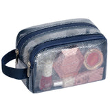 Vorspack Small Travel Toiletry Bag - Translucent Toiletry Bag for Women Hanging Toiletries Bag for Men Water Resistant Doop Kit