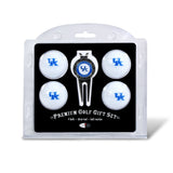 Team Golf NCAA Kentucky Wildcats 4 Golf Ball And Divot Tool Set Regulation Size Golf Balls (4 Count) & Divot Tool with Removable