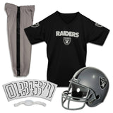 Franklin Sports Las Vegas Raiders Kids NFL Uniform Set - Youth NFL Team Jersey, Helmet, Pants + Apparel Costume - Official Gear