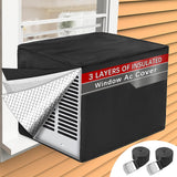 Air Conditioner Covers for Outside Units for Winter Insulation, 25.5W x 20.5D x 18H, Waterproof & Windfroof Window AC Covers for
