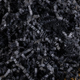 mxxkms 2.2LB Bulk Black Crinkle Paper Filler - Jumbo Shredded Paper for Gift Baskets, Gift Box Stuffing, Wedding, Birthday Party