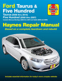 Ford Taurus (08-14) & Five Hundred (05-07) & Mercury Montego (05-07) & Sable (08-09) Haynes Repair Manual (Does Not Include 3.5L Twin Turbo or Police Models.)