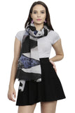 Fabseasons Cotton Viscose Colorful Printed Soft Scarf/Scarves, Shawl And Stoles For Women, Size 90 * 190 Cms