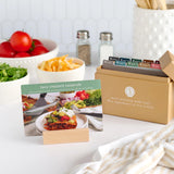 PPP Meal Planner with 72 Recipe Cards (5 Ingredients or Less - Photo Edition) | Weekly Menu Planner | Sturdy Box | 12 Reusable G
