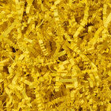 Mefleet 1/2 LB Crinkle Cut Paper Shred Filler 8 oz Yellow Crinkle Shredded Paper for Gift Box - Gift Basket Bag Filler - Grass C