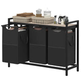 Heybly Laundry Hampers, 312.5 Gal Laundry Basket with Large Desktop Sorter for Laundry Room organization, Bathroom and Dorm