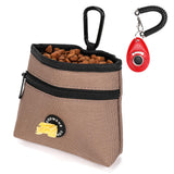 COOWONE Dog Treat Pouch with Pet Training Clicker, Detachable Dog Puppy Training Treat Bag, 900D Oxford Cloth Magnetic Closure S