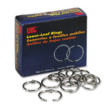 Officemate Book Rings, 1, 100/Box
