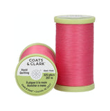 Coats: Thread & Zippers S9601840 Dual Duty Plus Hand Quilting Thread, 325 yd, Hot Pink