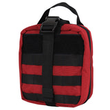 Condor Rip-Away EMT Pouch Red,8 H x 6 W x 3.5 D