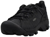 KEEN Men's Targhee 2 Low Height Waterproof Hiking Shoes, Black/Black, 10.5 Wide