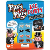 Pass The Pigs: Pig Party Edition by Winning Moves Games USA, Try Your Luck Using Pigs as Dice, Up to 4 Players Can Now All Play
