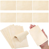 Potchen 20 Pieces Pre Cut Chamois for Smoothing Pot Rim Chamois Clay Soft Cloth Pottery Tool Kit Ceramic Pottery Tools and Suppl