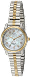 Timex Womens TW2P67200 Essex Avenue TwoTone Extra Long Stainless Steel Expansion Band Watch