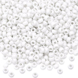 GMMA 1000 Pcs White Pony Beads for Jewelry Making - Christmas & Friendship Bracelets, DIY Bracelet & Necklace - 6x9mm