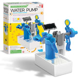 Green Science - Hybrid Solar Power Water Pump - Dual Power STEM Toys Educational Kit for Kids - Solar and Battery Operated Pumpi