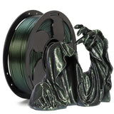 Chameleon Opal Gold Green 1.75mm PLA Filament with Glitter Sparkle, Metallic Color Change PLA Filament 1kg (2.2lbs) Spool Perfec