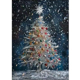 Christmas Tree 5D Diamond Painting Kits For Adults-Winter Snowflake Diamond Art Kits For Beginner,DIY Full Round Drill Diamond D
