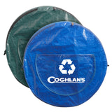 Coghlan's Pop-Up Lightweight Trash & Recycle Can - Collapsible Dual-Purpose Bin for Camping, RV, and Travel - Durable, Compact,
