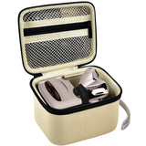 Case for Skull Shaver Electric Pitbull Pro Razor, Hard Travel Rotary Men Head Shavers Beard Trimmer Storage Carrying Box with Zi