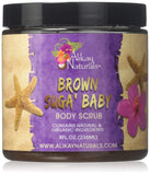 Alikay Naturals Brown Suga Baby Scrub Natural Avocado Oil, Antioxidants 8 Ounce