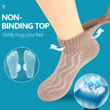 Non-Binding Cotton Diabetic Ankle Socks