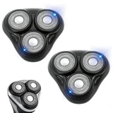 2PACK(Black) Universal Rotary Replacement Shaver Head,Compatible with Remington Shaver Series,for R3,R4,R5,R6,R7,R8,SP-3141 and