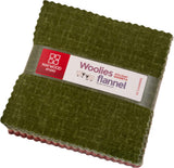 Bonnie Sullivan Woolies Flannel Holiday Warmth Charm Pack 42 5inch Squares Maywood Studio