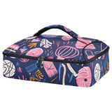 SyXIOP Insulated Casserole Carrier Bag Colorful Wool Ball