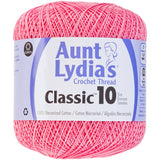 Aunt LydiaS Classic Crochet Thread Size 10French Rose