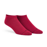 Dynamocks MenS And WomenS Combed Cotton Ankle Length Socks (Pack Of 1) (Muticolour, Free Size) (CCut Maroon)