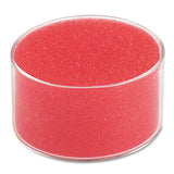 Universal Sponge Cup Moistener, 3 Diameter, Clear
