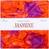 Expressions Batiks Express Yourself! Jasmine 42 10-inch Squares Layer Cake Riley Blake 10-23458-42