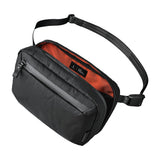 ALPAKA Elements Tech Case - Travel Organizer Pouch for Electronics, Cables, EDC with Weatherproof Fabrics, YKK Zippers (Black VX