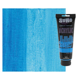 Soho Urban Artist Heavy Body Acrylic Paint - 250 ml Tube - Fluorescent Blue - Thick, Rich Color, Excellent Coverage, Professiona