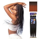 Sensationnel Ruwa Prestretched Braiding Hair - 3X 48 Inch Water Repellent Kanekalon Fast Dry Synthetic Sports Itch Free (1 pack,