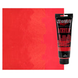 Soho Urban Artist Heavy Body Acrylic Paint - 250 ml Tube - Brilliant Red - Thick, Rich Color, Excellent Coverage, Professional Q