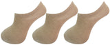 Rc. Royal Class WomenS No Show Loafer Skin Color Cotton Socks (Pack Of 3 Pairs)