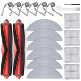 20Pcs Q10 S5+ Accessories for Roborock Q10 S5 / Q10 S5+ Robot Vacuum, Replacement Parts with 2 Main Brush, 6 Mop Pads, 4 HEPA Fi