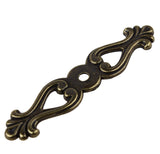 GlideRite Hardware 3.25 inch Small 1045AB10 3.25 Classic Back Plate, 10 Pack, Antique Brass Finish